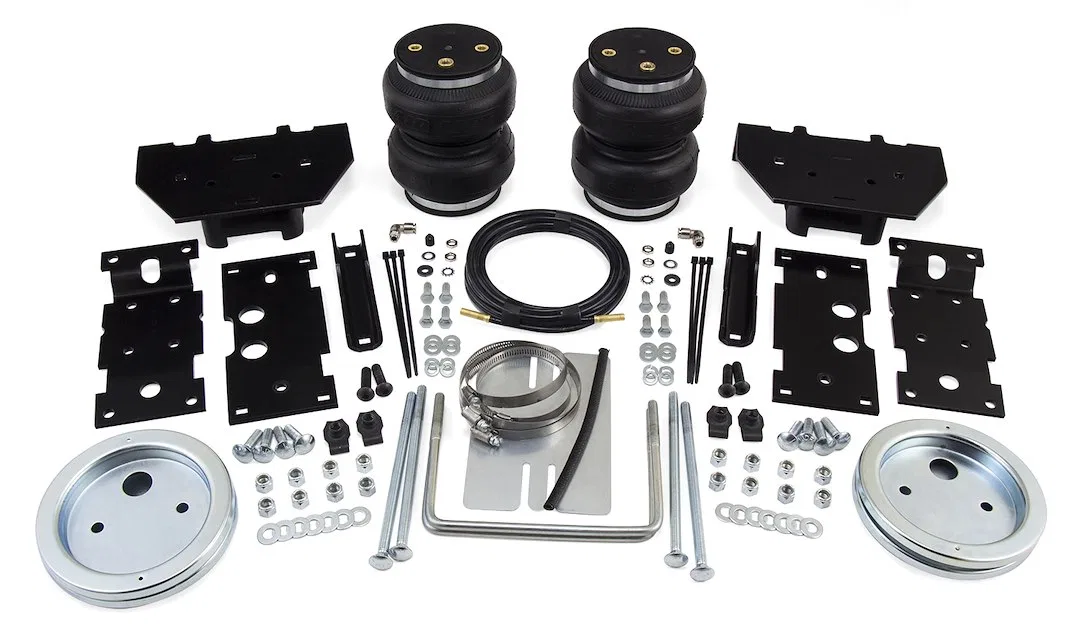57391 – AIR LIFT Helper Spring Kit, Air Spring Frame Mount Up to 5000 Pounds Of Leveling Capacity Air Adjustable From...